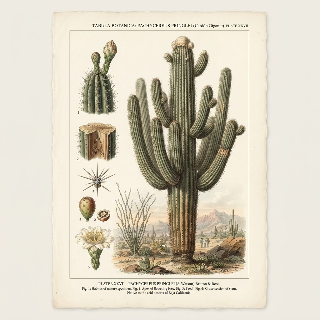 Ilustración de Cardón